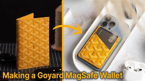 goyard magsafe wallet|magsafe wallet pattern.